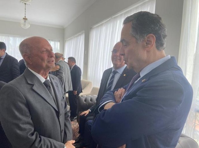Presidente do TCE/AL encontra presidente do STF