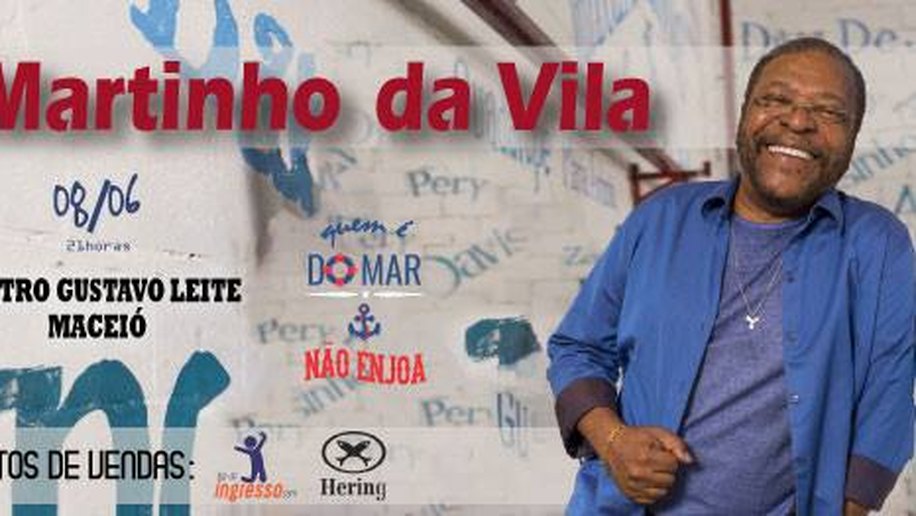 Martinho da Vila no Teatro Gustavo Leite