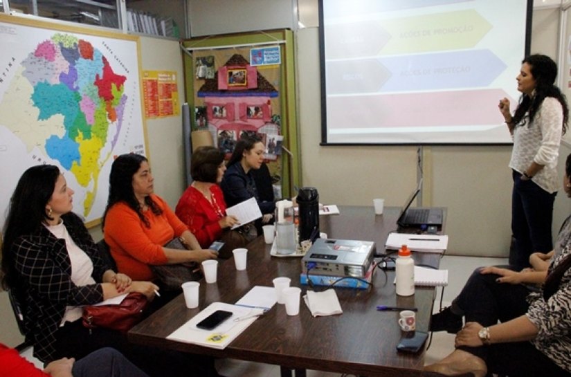 Comitiva conhece projeto da Primeira Infância do Rio Grande do Sul