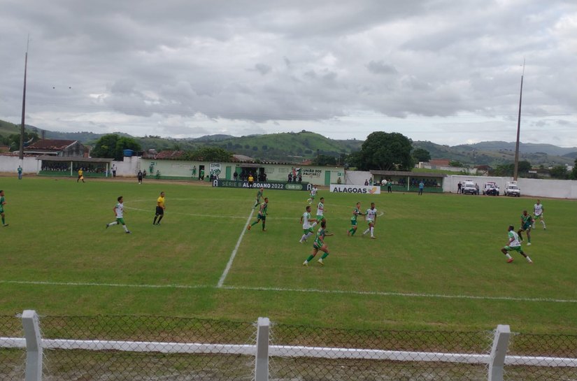 Coruripe perde para Zumbi em jogo bastante disputado no Orlandão, em União