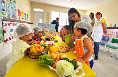 Educação de Campo Alegre realiza ações em Promoção a Semana da Alimentação Saudável
