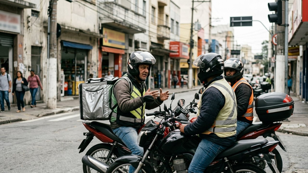 Medida Provisória facilita regras para mototaxistas e motofretistas