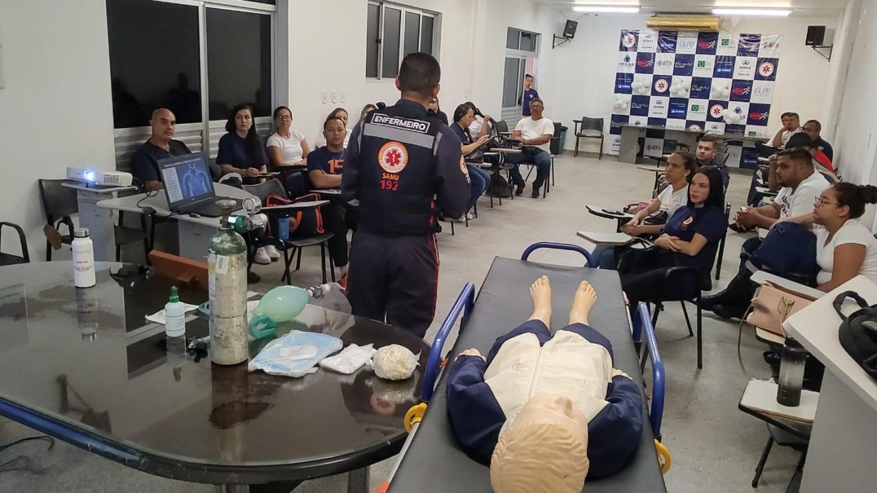 Profissionais do Samu concluem Curso de Suporte Básico e ampliam qualificação em atendimento pré-hospitalar