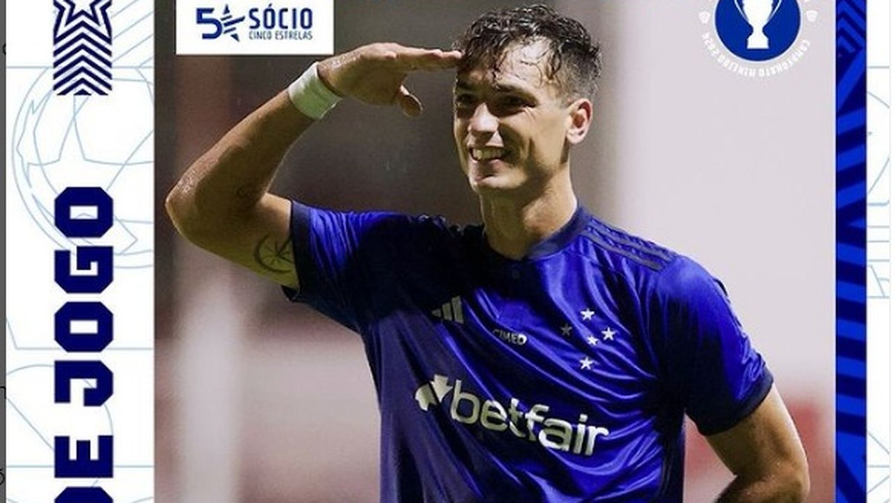 Artilheiro faz, jovem salva nos acréscimos e Cruzeiro abre Mineiro com vitória sobre Villa Nova