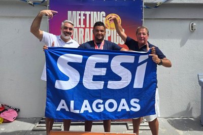 Nadador do SESI-AL, William Costa conquista três ouros no Meeting Paralímpico Loterias CAIXA 2026
