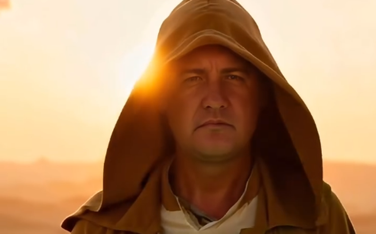 Ratinho Júnior usa IA e aparece como Jedi em vídeo para impulsionar candidatura à Presidência