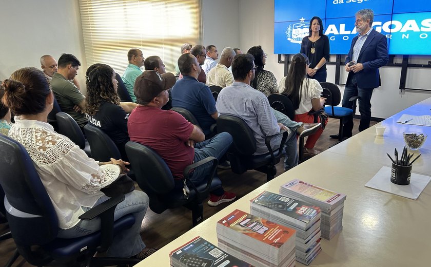 Reunião estratégica fortalece ações de segurança pública em Alagoas
