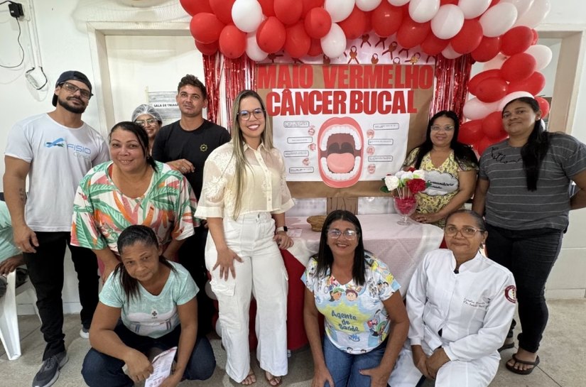 Secretaria de Saúde de Penedo realiza ação sobre o diagnóstico precoce do câncer de boca