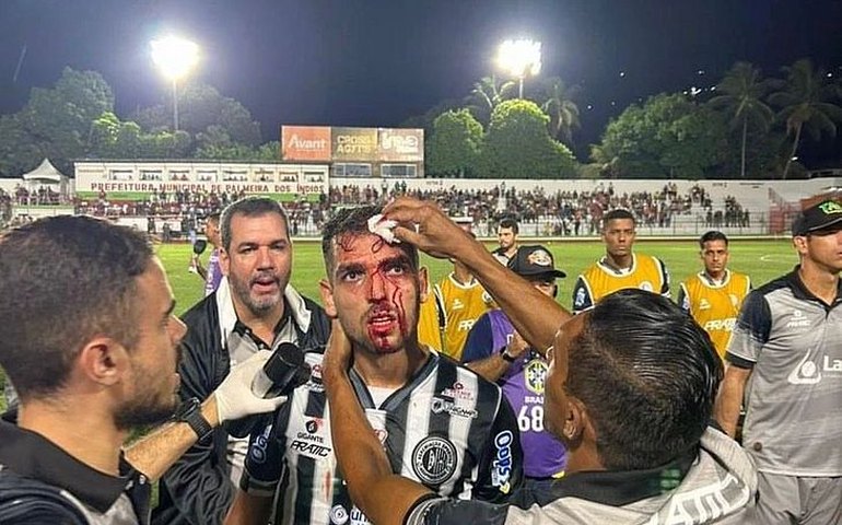 ASA registra BO na polícia contra agressão sofrida pelo volante Allef, no jogo contra o CSE