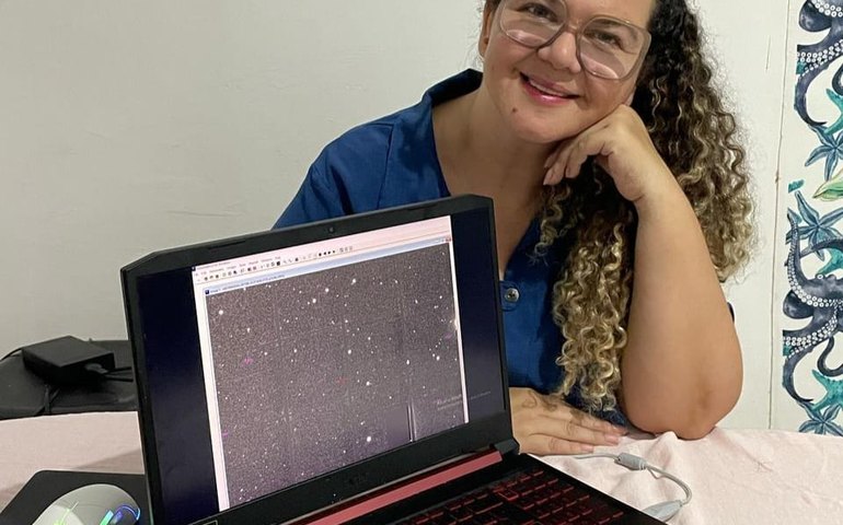 Programa da NASA: professora da rede municipal de Arapiraca detecta três novos asteroides