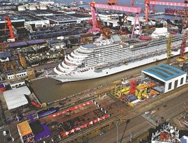 Estaleiros da China dominam novas encomendas mundiais de navios