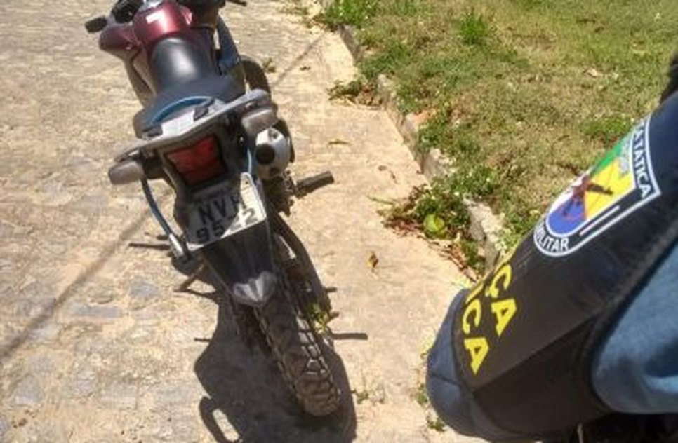 motocicleta recuperada