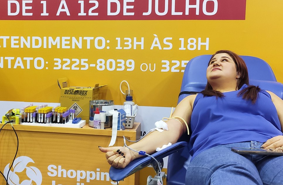 Hemose segue atendimento no Shopping Jardins até sexta feira_