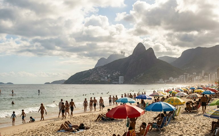 Rio pode ter chuva leve na madrugada e sol entre nuvens no feriado de Tiradentes