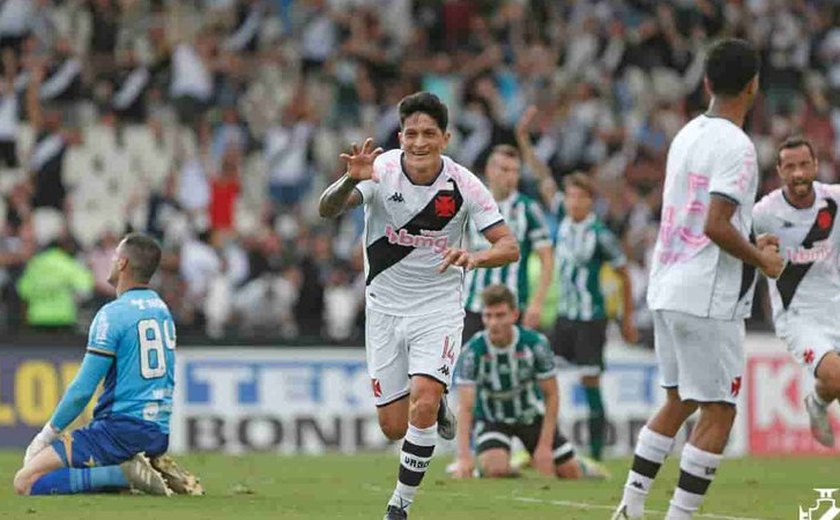 Com gols de Cano e Nenê, Vasco derrota líder Coritiba em casa pela Série B