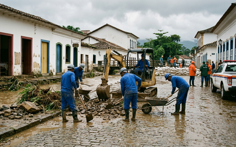 União libera R$ 539 mil para Paraty após estragos causados por temporais