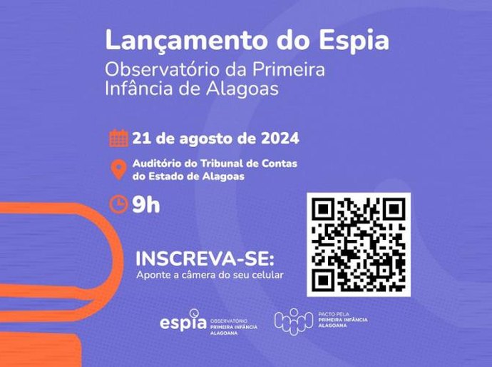 TCE-AL lança o Espia – Observatório da Primeira Infância de Alagoas