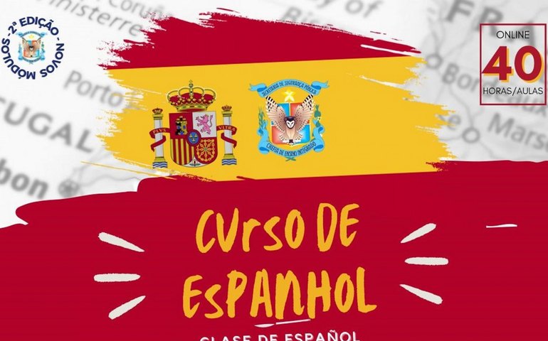 Abertas as inscrições para curso básico de espanhol para profissionais da Segurança Pública