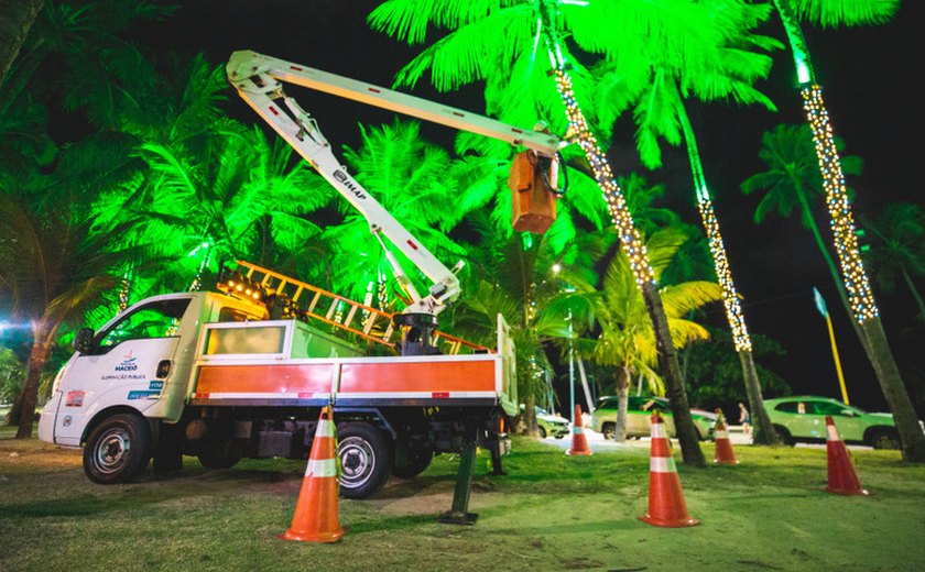 Maior da história, Natal iluminado de Maceió terá decoração especial em 10 bairros