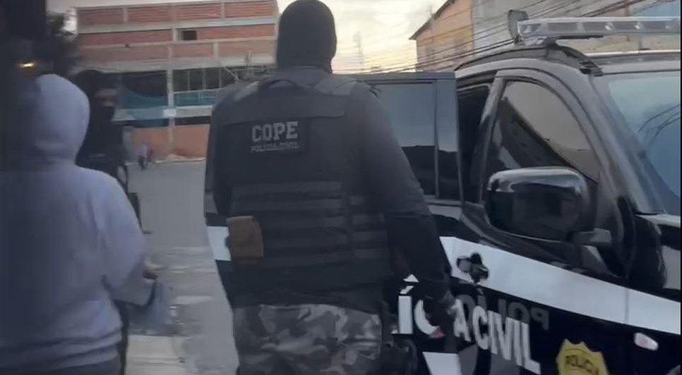 Um grupo é preso por roubo de celulares em Aracaju / Foto: Foto: SSP/Divulgação