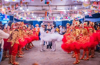 Herança nordestina brilha em mais uma noite de arraiá comunitário na Primavera