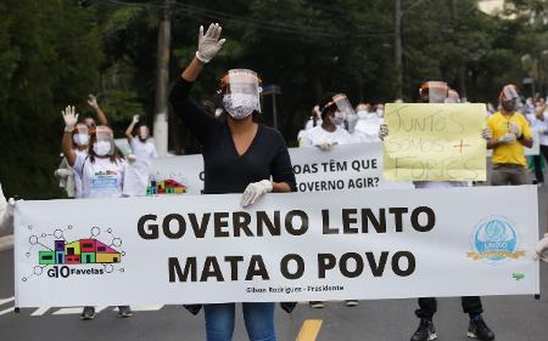 Contra o covid-19, moradores de Paraisópolis pedem mais apoio do governo de SP