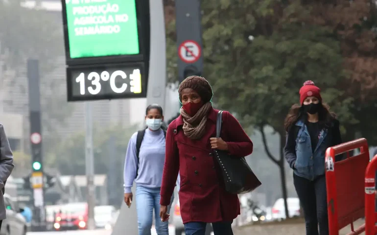 Inmet prevê frente fria no Sul do Brasil nos próximos dias