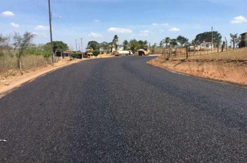 Obra da rodovia que liga Olho D’Água Grande à BR-101 está 50% concluída