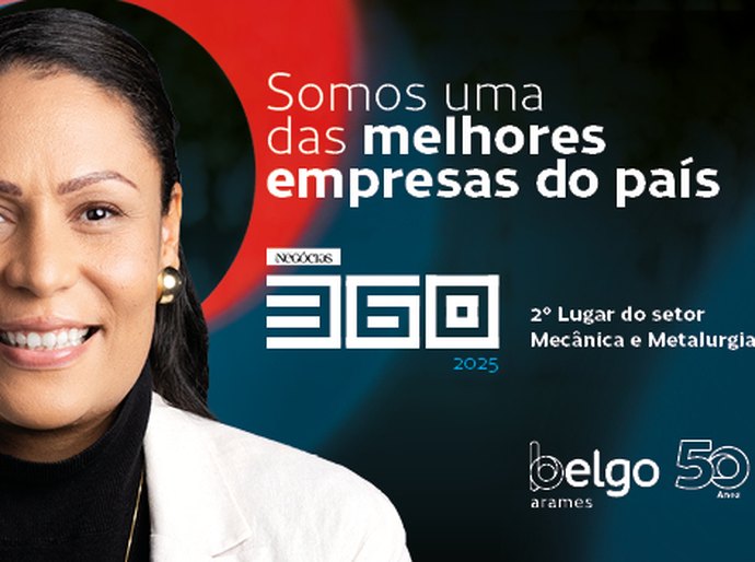 Belgo Arames mantém posição entre as melhores empresas do Brasil