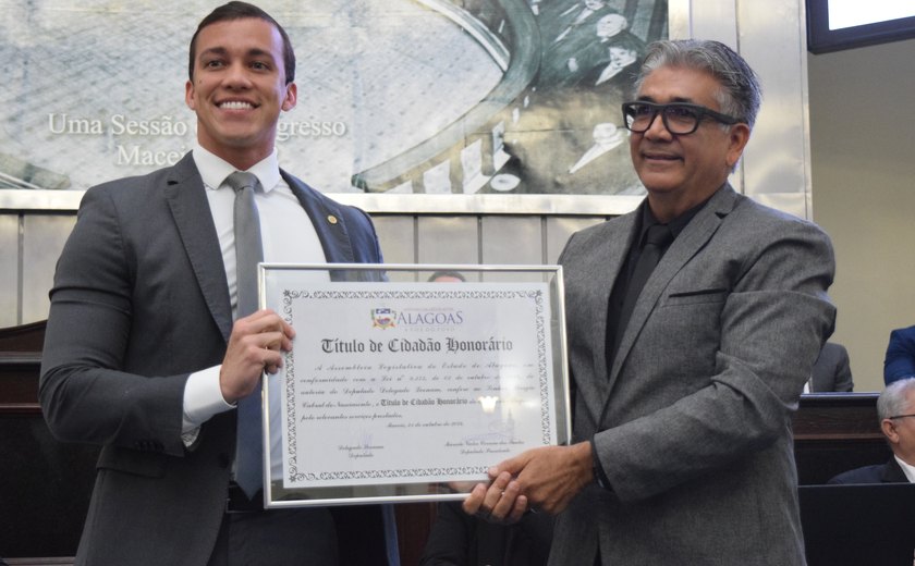 Sérgio Cabral recebe o título de Cidadão Honorário de Alagoas