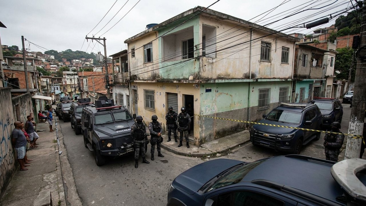 Operação na Vila Vintém mira braço financeiro da facção Amigos dos Amigos