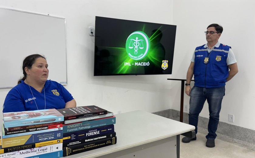 IML de Maceió transforma rotina forense em aula prática para futuros médicos e juristas