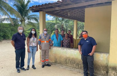 Consumidores rurais do povoado do Brejo Grande são beneficiados com nova rede elétrica