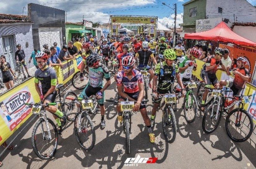 Ciclistas enfrentam desafios na 4ª Etapa da Copa Alagoana em Lagoa da Canoa