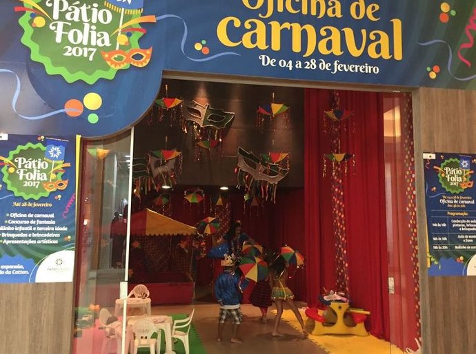 Shopping Pátio Maceió estará aberto durante todo o período de Carnaval