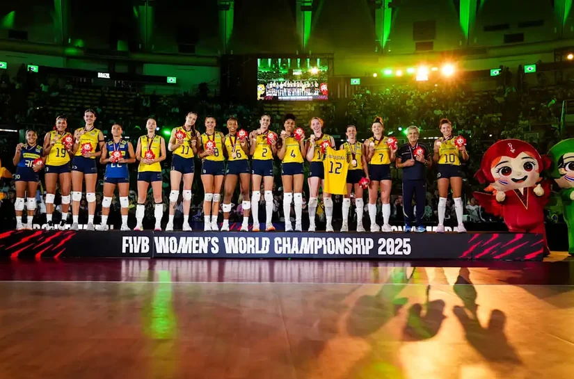 Brasil garante bronze no Campeonato Mundial de vôlei feminino