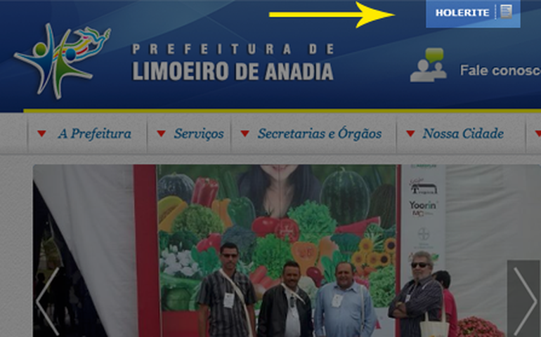 Servidores municipais de Limoeiro poderão imprimir seus contracheques direto do site da Prefeitura
