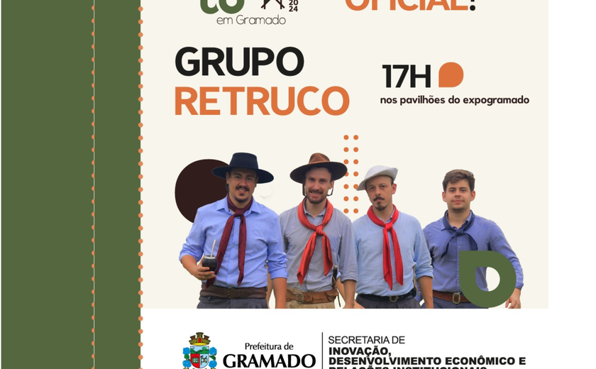 Feira Feito em Gramado traz shows de música tradicionalista gaúcha
