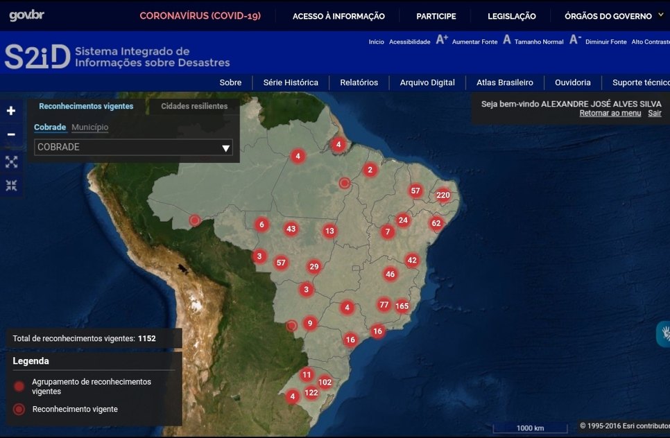 CALAMIDADE PÚBLICA GOVERNO FEDERAL