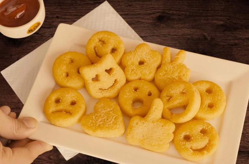 Outback e McCain lançam batatas inspiradas em emoticons