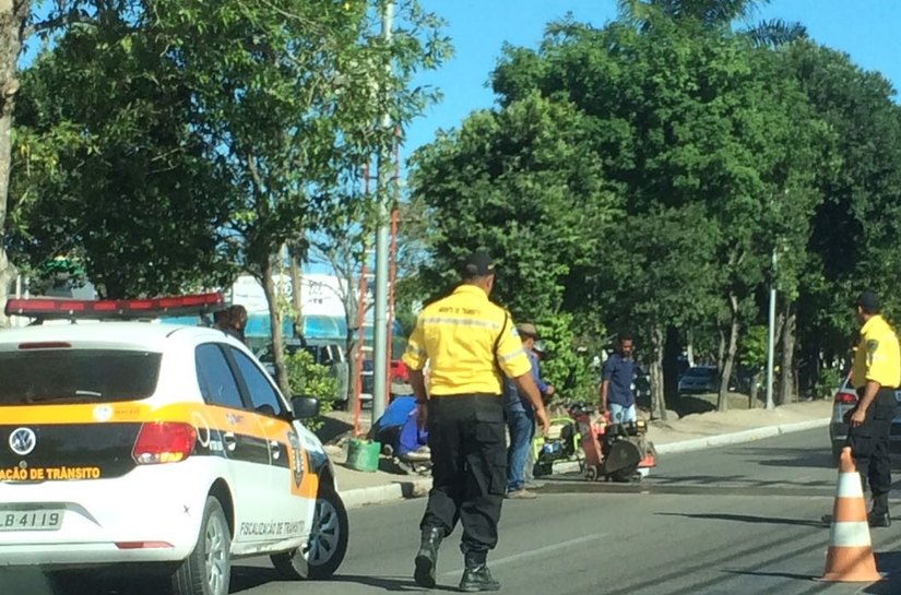 Obra da CBTU altera trânsito da Levada até sábado (21)
