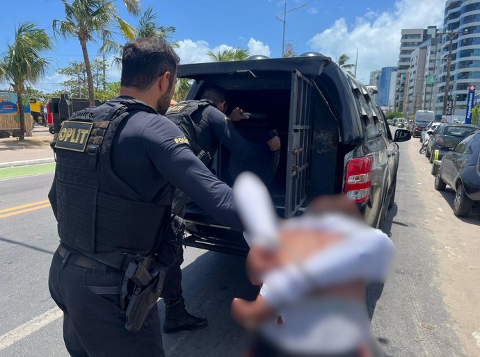 Suspeito de roubo de celular é preso pela Oplit