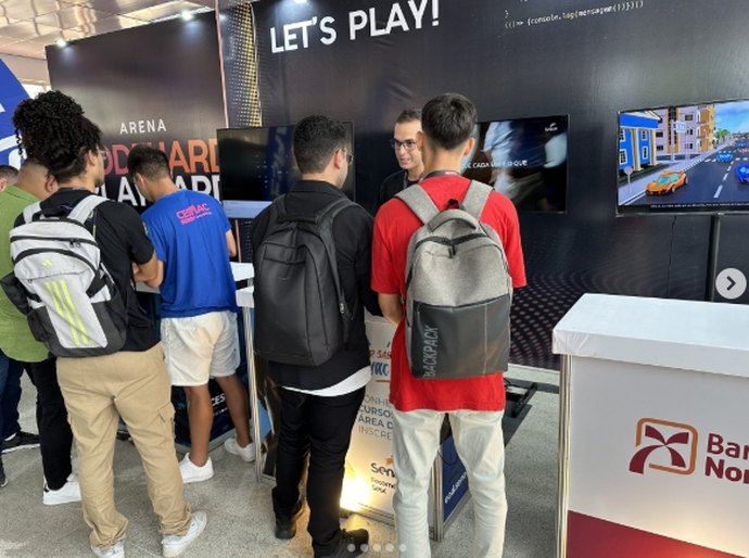 Tecnologia: Senac Alagoas marca presença no Roga DX
