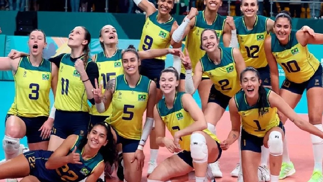 Vôlei feminino derrota México e faz final do Pan de Santiago diante da República Dominicana