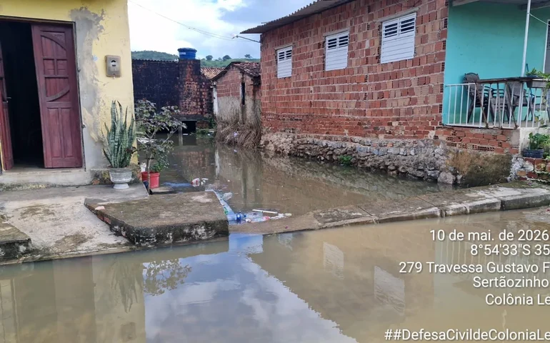 Nível dos rios recua em Alagoas, mas Defesa Civil mantém estado de alerta