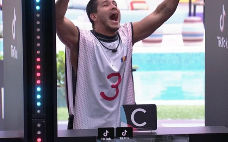 &#8216;BBB 22&#8217;: Arthur vence prova do anjo e escolhe Eliezer e Vinicius para castigo