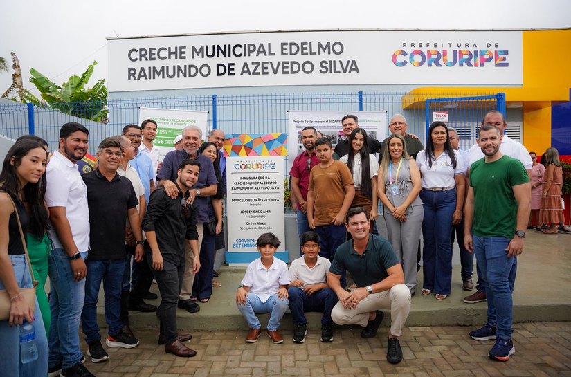Prefeito Marcelo Beltrão entrega creche em Pindorama