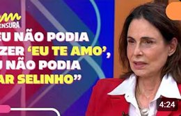 A atriz Sílvia Pfeifer relembra polêmicas do casal com Christiane Torloni na novela 'Torre de Babel'