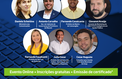 Evento online reúne Prefeituras da Região de Maceió e Leste Alagoano nesta terça 