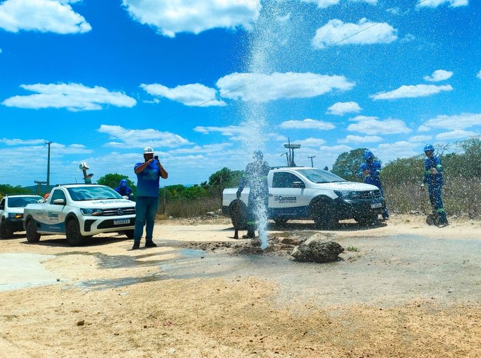 Fiscalização intensiva no sertão de Alagoas recupera 2 milhões de litros de água em janeiro